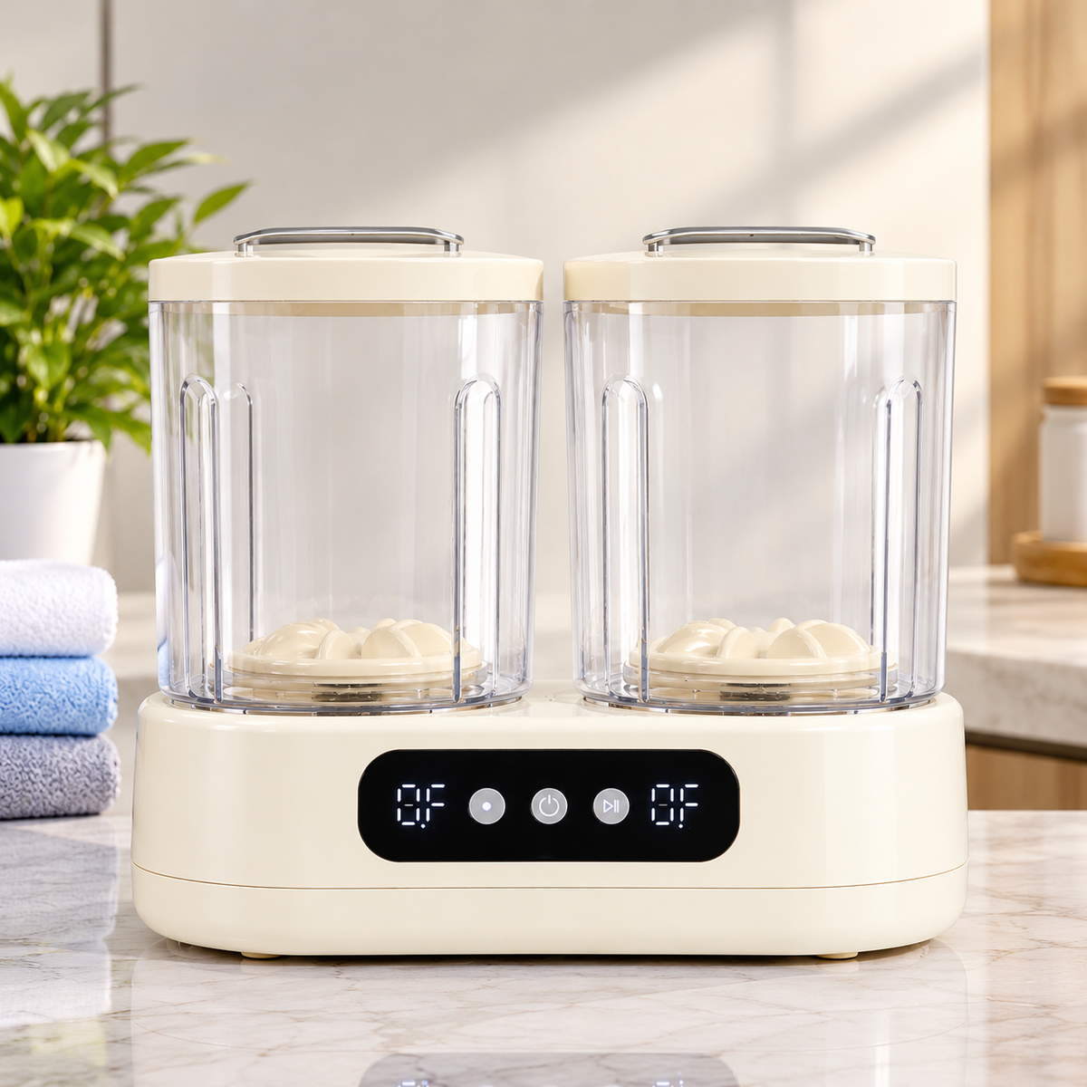 Mini-machine à laver portable à double cuve – Commande numérique