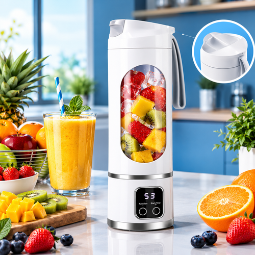 Mixeur Portable Rechargeable USB – Blender à Fruits